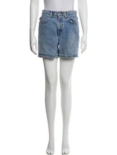 Pre-owned Polo Ralph Lauren Mini Shorts In Blue