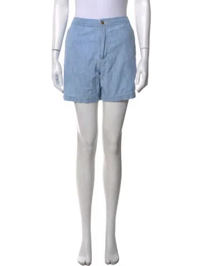 Pre-owned Polo Ralph Lauren Mini Shorts In Blue