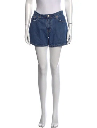 Pre-owned Polo Ralph Lauren Mini Shorts In Blue