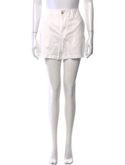 Pre-owned Polo Ralph Lauren Mini Shorts In Neutral