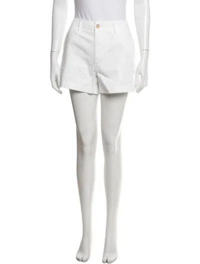 Pre-owned Polo Ralph Lauren Mini Shorts In Neutrals