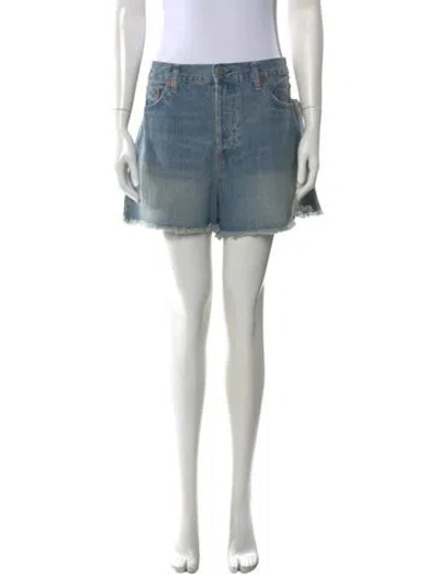 Pre-owned Polo Ralph Lauren Mini Shorts W/ Tags In Blue