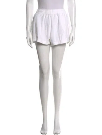Pre-owned Polo Ralph Lauren Mini Shorts In White
