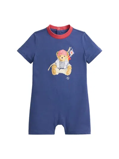 Polo Ralph Lauren Mini Unisex Baby Suit In Blue
