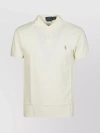 POLO RALPH LAUREN MM POLO SHIRT WITH SHORT SLEEVES AND RIBBED ACCENTS