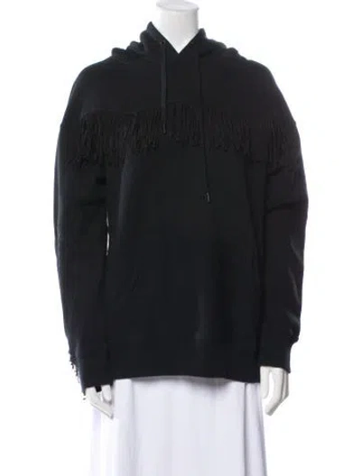 Pre-owned Polo Ralph Lauren Mock Neck Long Sleeve Sweatshirt In Black