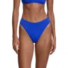 Polo Ralph Lauren Modern High Cut Bikini Bottoms In Blue