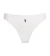 Polo Ralph Lauren Modern Rib Bikini Briefs In White