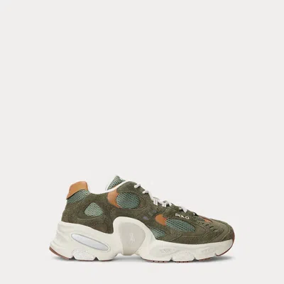 Polo Ralph Lauren Modern Trainer 100 Sneakers In Green