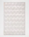 Polo Ralph Lauren Monroe Chevron Hand Knotted Rug In Sterling