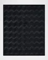 Polo Ralph Lauren Monroe Chevron Hand Knotted Rug In Onyx