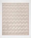 Polo Ralph Lauren Monroe Chevron Hand Knotted Rug In Sterling