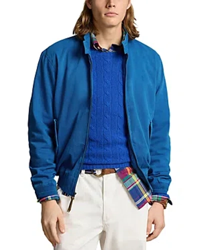 Polo Ralph Lauren Montauk Twill Windbreaker Jacket In Heritage Blue