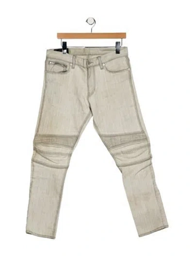 Pre-owned Polo Ralph Lauren Moto Jeans In Gray