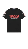 Polo Ralph Lauren Ralph Lauren Jersey Graphic T-shirt In Black