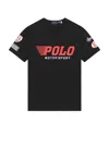 Polo Ralph Lauren Ralph Lauren Jersey Graphic T-shirt In Black