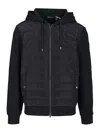 Polo Ralph Lauren Multi-layered Hoodie Jackets Blue In Black