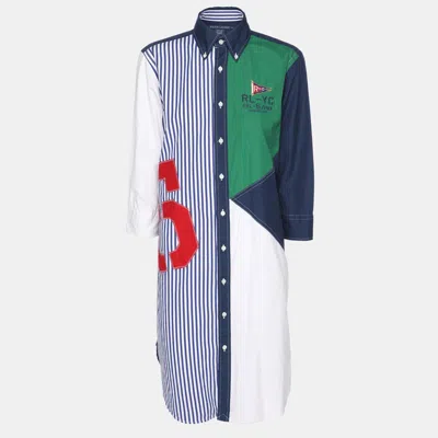 Pre-owned Polo Ralph Lauren Multicolor Cotton Long Shirt M