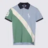 Polo Ralph Lauren Multicolor Cotton Polo Shirt In Green