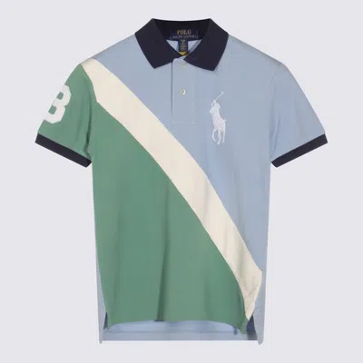 Polo Ralph Lauren Kids' Multicolor Cotton Polo Shirt In Green