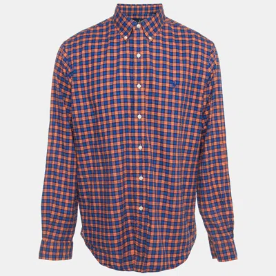 Pre-owned Polo Ralph Lauren Multicolor Cotton Tartan Shirt Xl