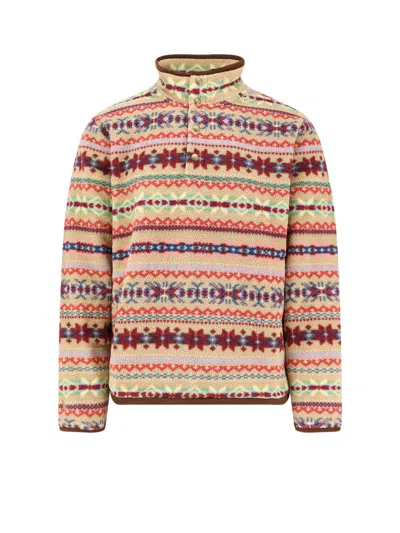 POLO RALPH LAUREN MULTICOLOR RECYCLED MATERIAL SWEATSHIRT