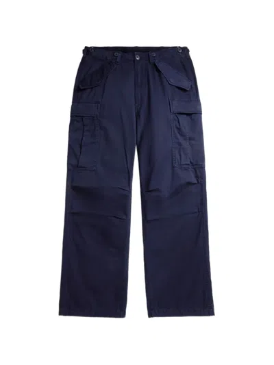 Polo Ralph Lauren Multi-pocket Cargo Pants In Blue