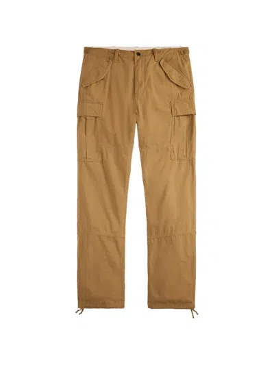 Polo Ralph Lauren Classic Fit Canvas Cargo Pant In Sandsurf In Brown