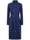 Polo Ralph Lauren Button-down Belted Shirtdress