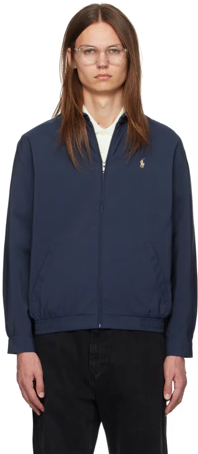 Polo Ralph Lauren Navy Bi-swing Jacket In French Navy