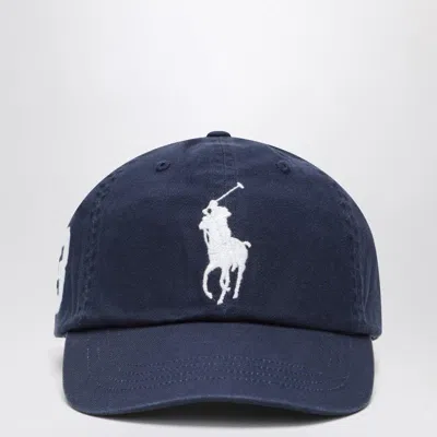 Polo Ralph Lauren Navy Blue Baseball Cap With Logo