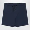 Polo Ralph Lauren Logo Embroidered Bermuda Shorts In Blue