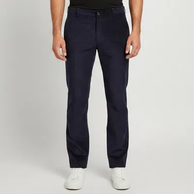 Pre-owned Polo Ralph Lauren Navy Blue Corduroy Regular Fit Trousers M