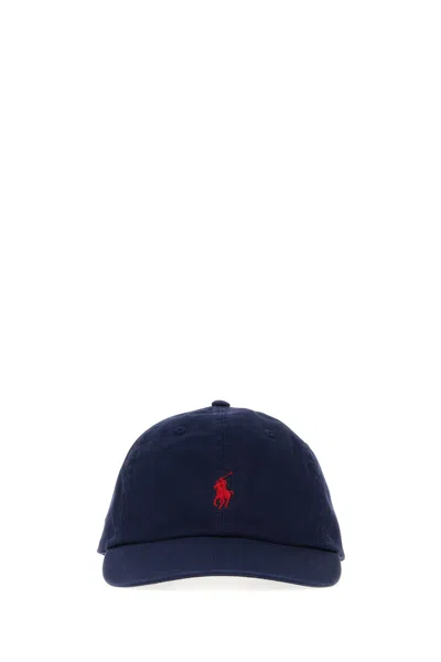 Polo Ralph Lauren Navy Blue Cotton Baseball Cap