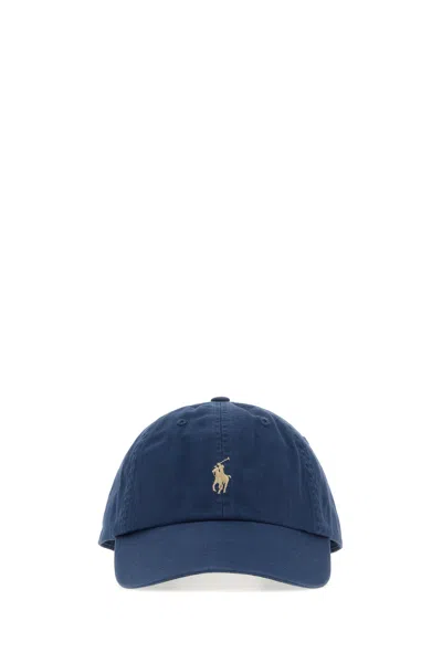 Polo Ralph Lauren Navy Blue Cotton Baseball Cap