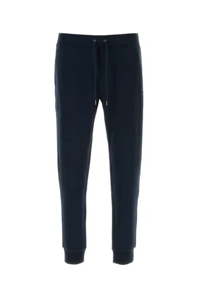 Polo Ralph Lauren Navy Blue Cotton Blend Joggers