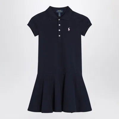 Polo Ralph Lauren Navy Blue Cotton Dress