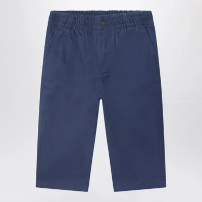 Polo Ralph Lauren Navy Blue Cotton Pants