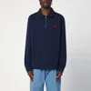 Polo Ralph Lauren Logo Embroidered Half-zip Sweatshirt