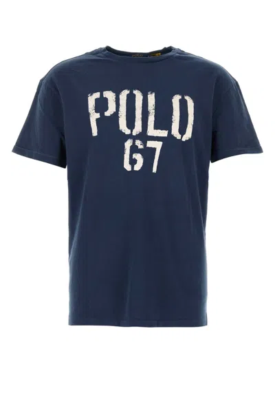 Polo Ralph Lauren Navy Blue Cotton T Shirt