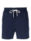 POLO RALPH LAUREN NAVY BLUE ELASTICATED SWIMWEAR