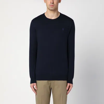 Polo Ralph Lauren Navy Blue Pima Cotton Sweatshirt