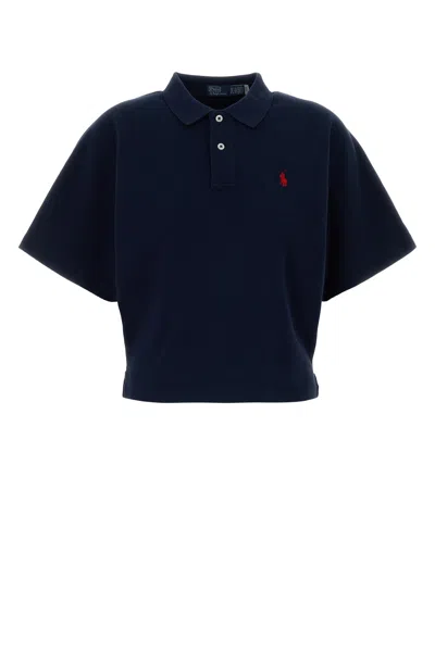 Polo Ralph Lauren Navy Blue Piquet Polo Shirt