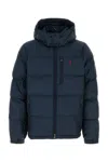 Polo Ralph Lauren Gorham Water-repellent Ripstop Fabric Down Jacket Clothing In Blue