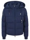 Polo Ralph Lauren Cashmere And Wool Down Jacket Duvets And Padded Items Blue In Blue