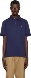 Polo Ralph Lauren Blue Cotton T-shirt In Refined Navy