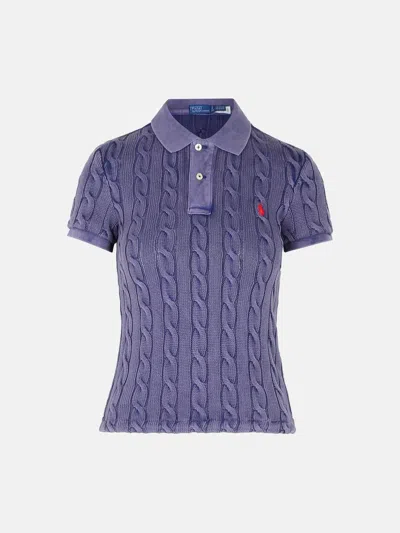 Polo Ralph Lauren Navy Cotton Polo Shirt