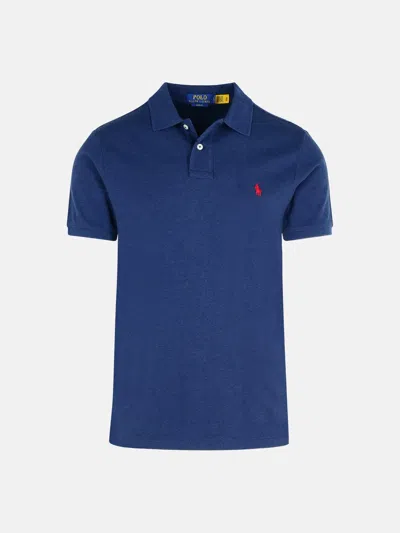 Polo Ralph Lauren Navy Cotton Polo Shirt