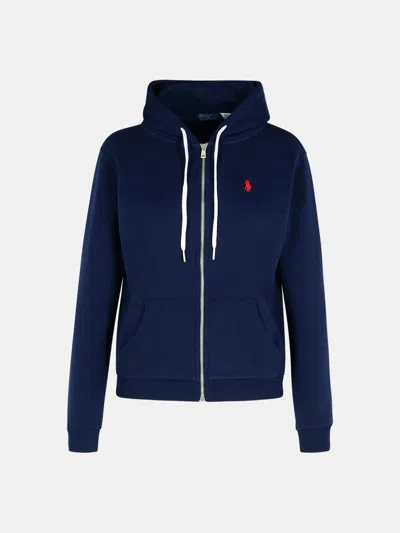 Polo Ralph Lauren Navy Cotton Sweatshirt