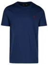 Polo Ralph Lauren Cotton T-shirt In Navy